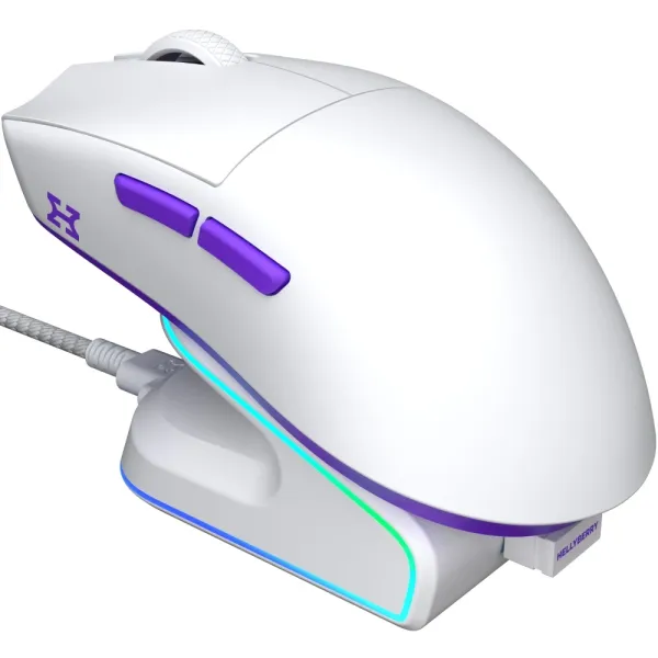 Мишка HATOR Hellyberry HM47 wireless White-Violet