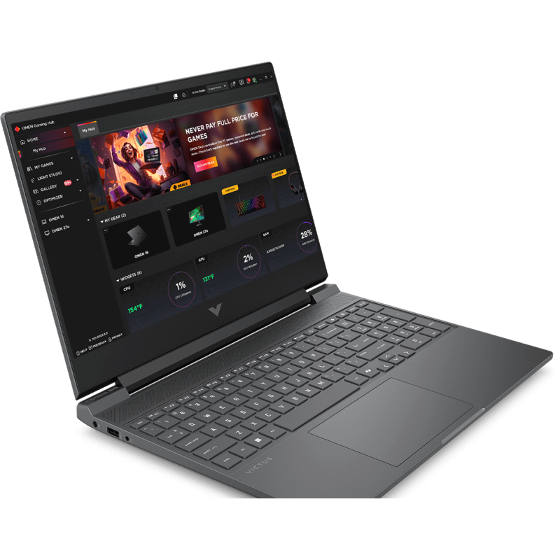 Ноутбук HP Victus 15 Ryzen AI 7-350/16GB/1TB/RTX5060 (C1LW7EA)