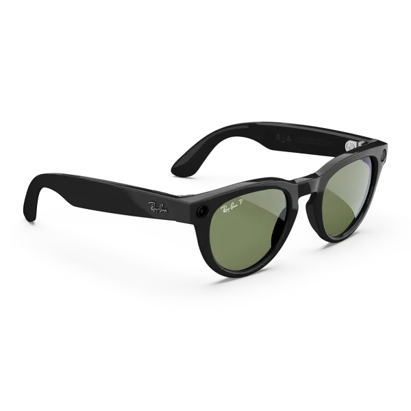 Смарт-очки Ray-Ban Meta Headliner (Gen 2) Low Bridge Fit (Shiny Black/G-15 Green) (RW4013F 601/71 51-23) (M)