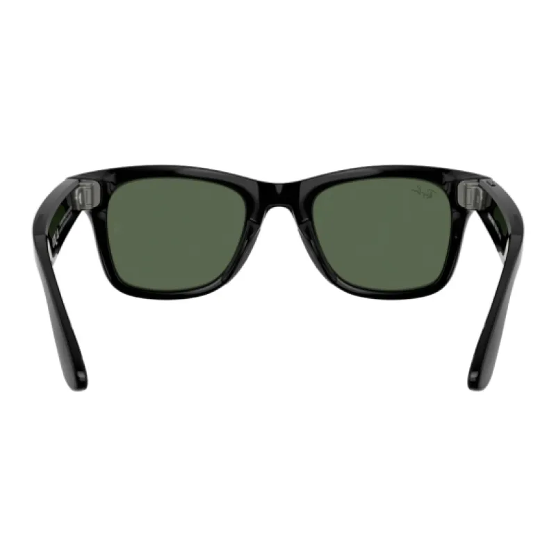 Смарт-окуляри Ray-Ban Meta Wayfarer (Gen 2) Standard Shiny Black Frame / G-15 Green Lenses (RW4012 601/71 50-22)