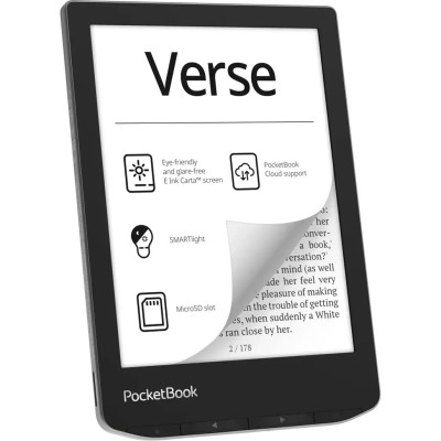 Электронная книга PocketBook 629 Verse, Mist Grey