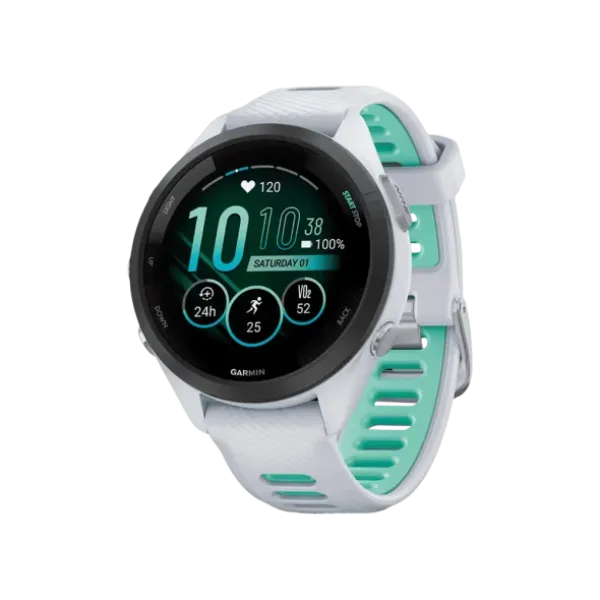Смарт-годинник Garmin Forerunner 265S Black Bezel w. Whitestone Case and Whitestone/Neo Tropic S. Band (010-02810-04/14/54)