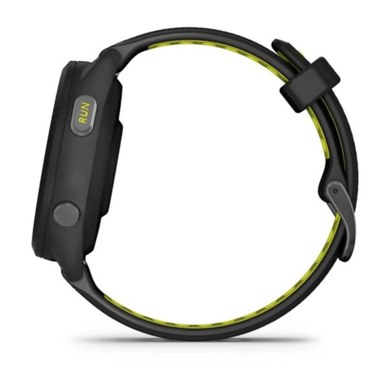 Смарт-часы Garmin Forerunner 265s Black Bezel And Case With Black/Amp Yellow Silicon Band (010-02810-13)