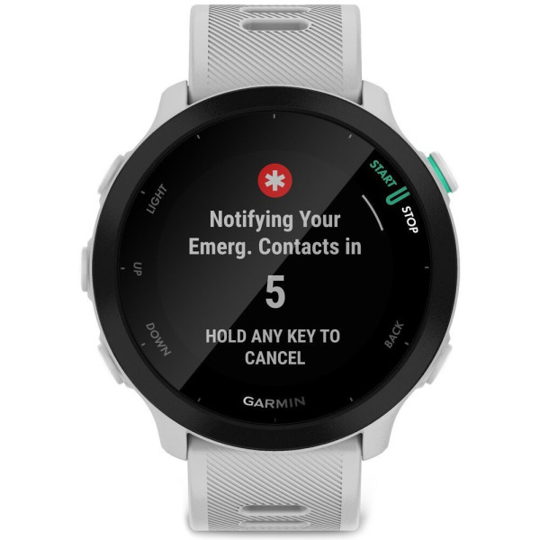 Смарт-годинник Garmin Forerunner 55 GPS Whitestone (010-02562-11)