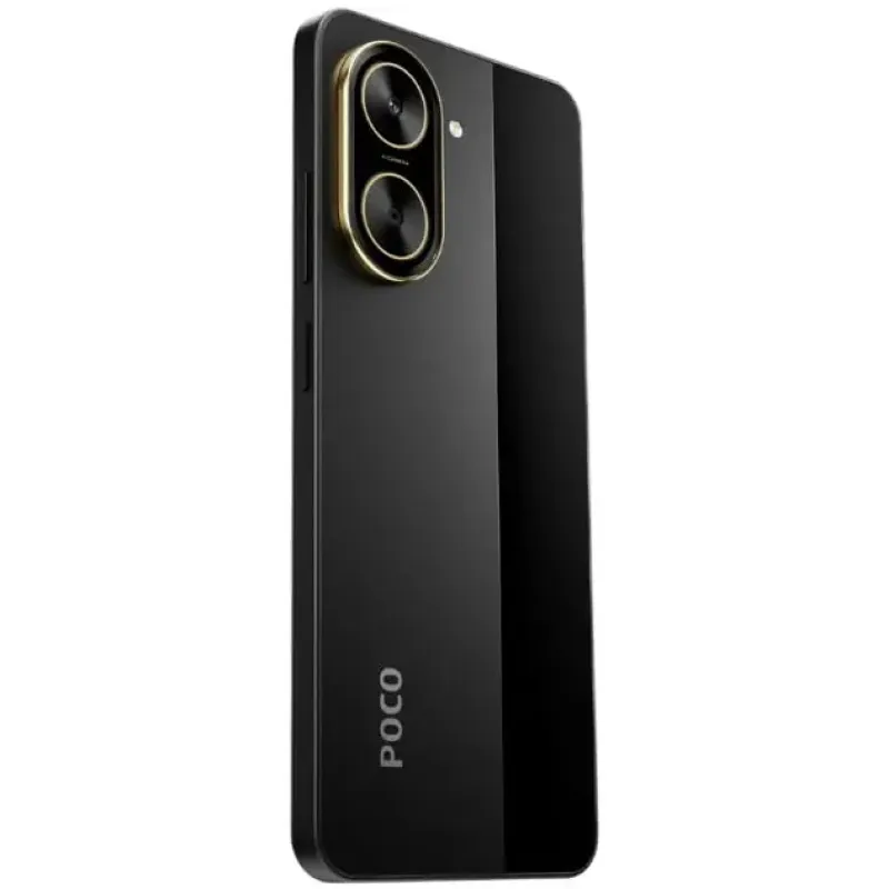 Смартфон Xiaomi POCO C71 4/128 ГБ, черный (в комплекте с зарядным устройством)