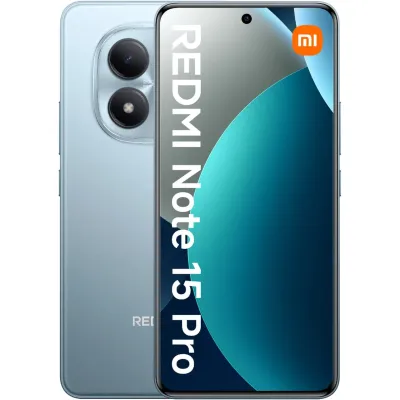 Смартфон Xiaomi Redmi Note 15 Pro 4G 8/256 ГБ, синий (в комплекте с зарядным устройством)