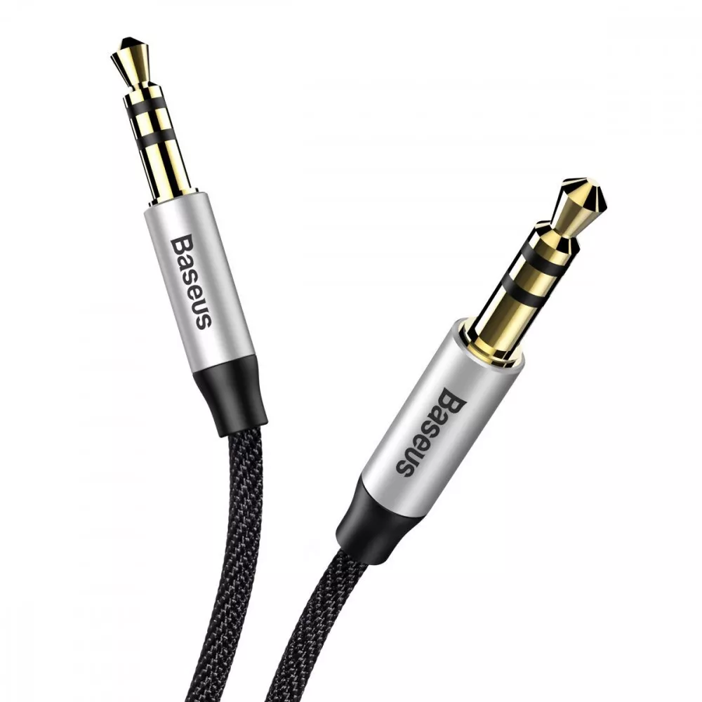 Кабель Baseus Yiven Aux Cable M30 1m, Black, CAM30-BS1