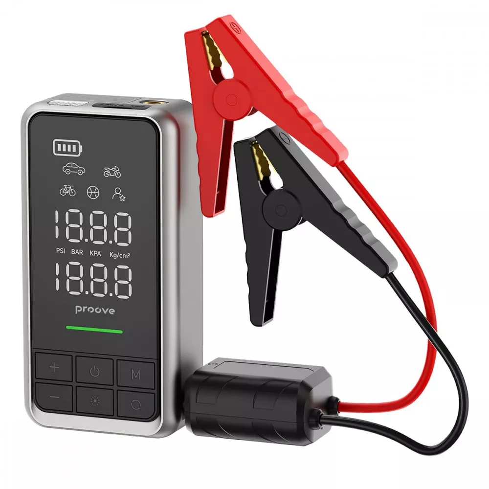 Пусковий Пристрій 2 in 1 + Насос Proove Air Jump 10400mAh 1000A