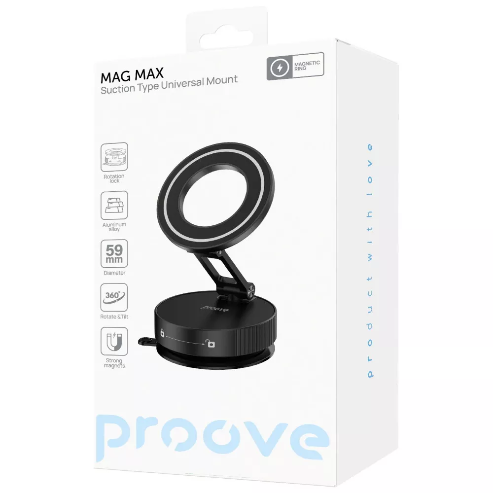 Автотримач Proove Mag Max Sutction Type Universal Mount