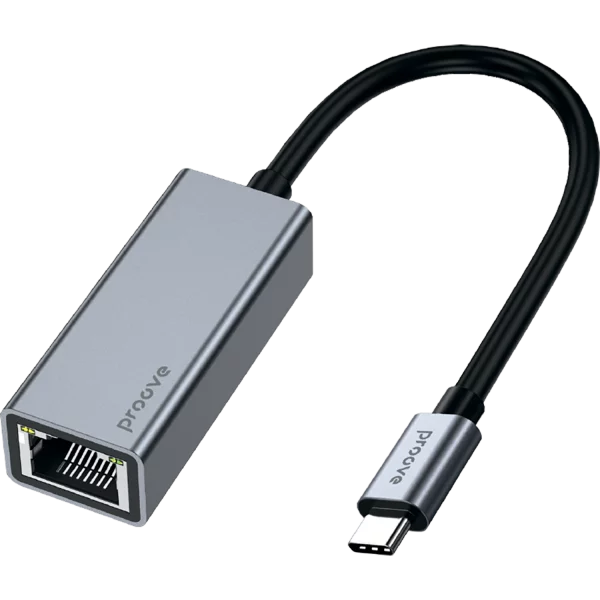 Адаптер OTG Proove с удлинителем: RJ45 to Type-C
