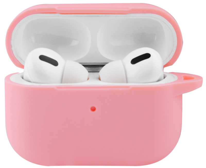 Чехол Silicone Case New для AirPods Pro 2 (розовый)