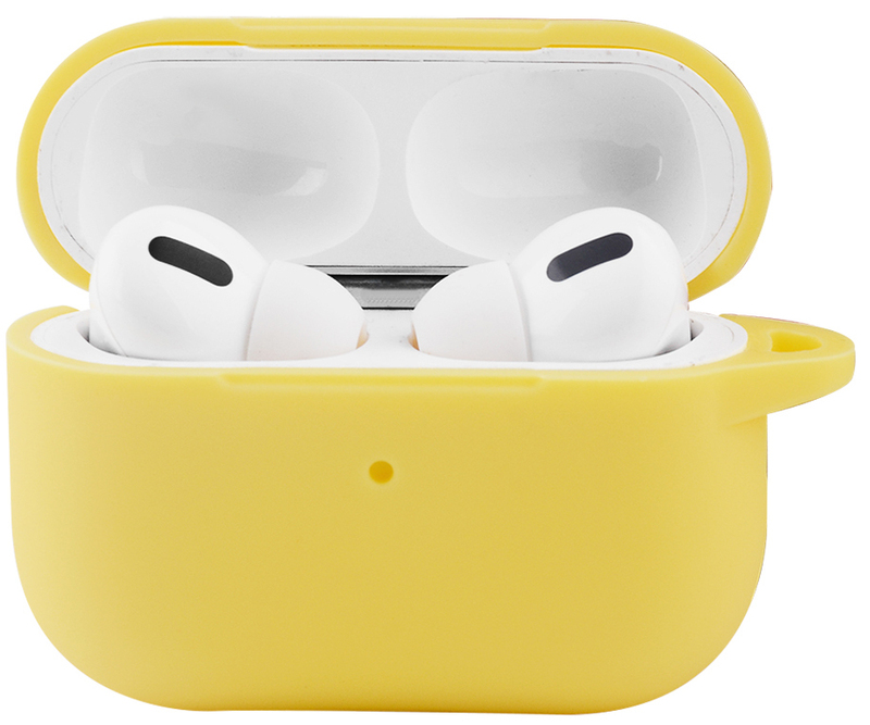 Чехол Silicone Case New для AirPods Pro 2 (желтый)