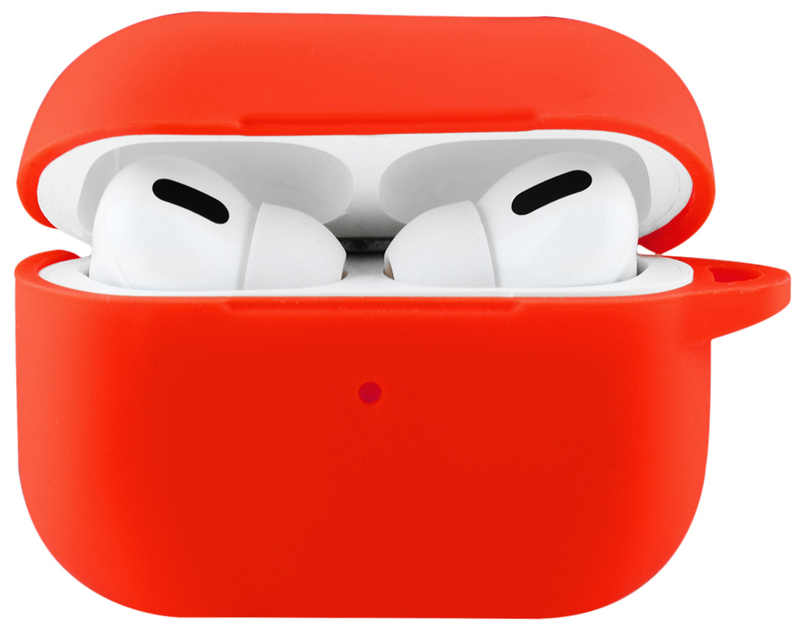 Чехол Silicone Case New для AirPods Pro 2 (красный)