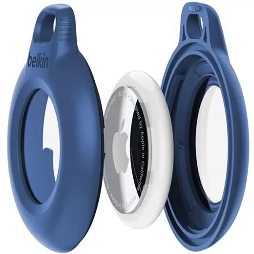 Тримач Belkin Waterproof Secure Holder with Key Ring AirTag,  Blue , MSC013BTBL