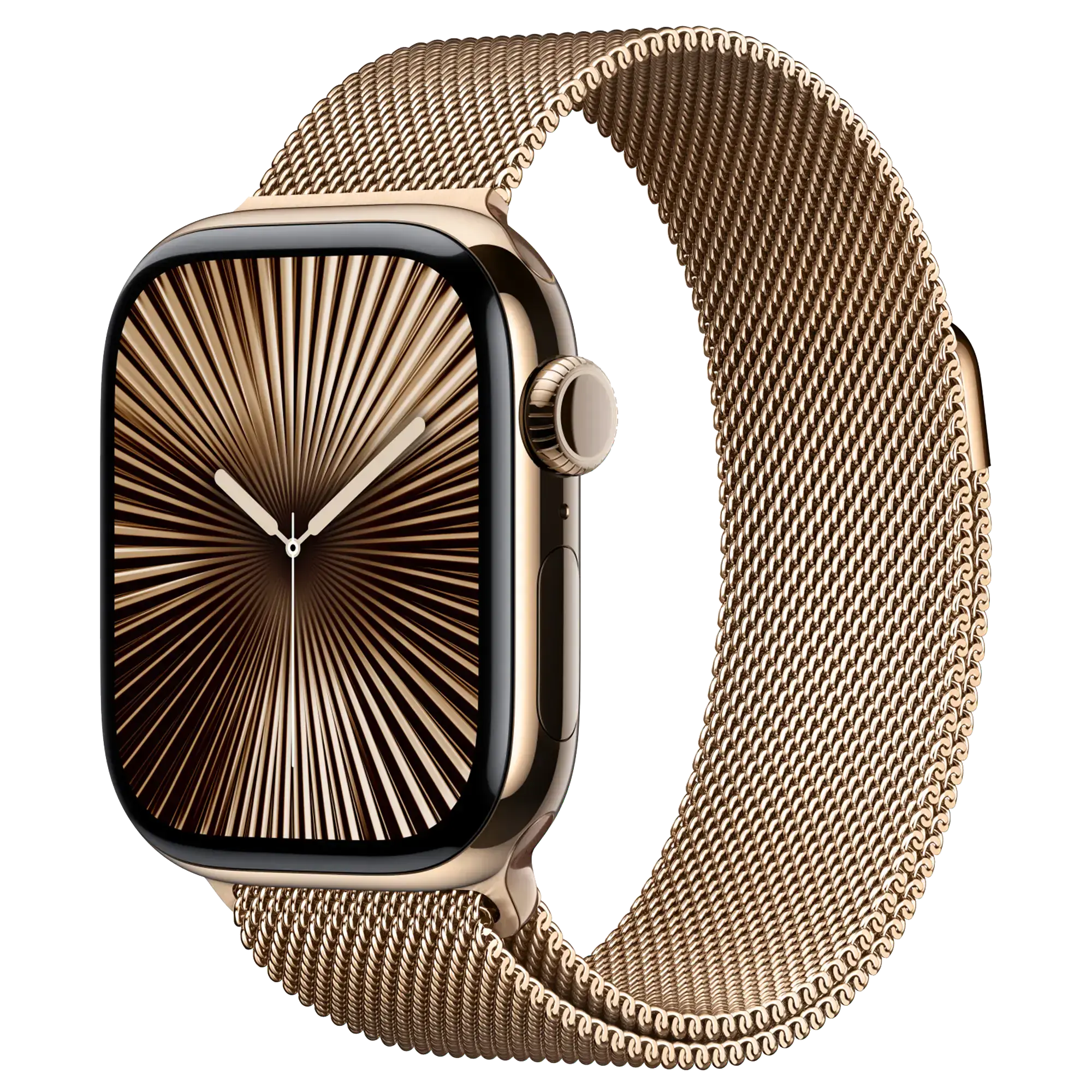 Ремінець Apple 46mm Gold Milanese Loop - M/L (MXMR3)