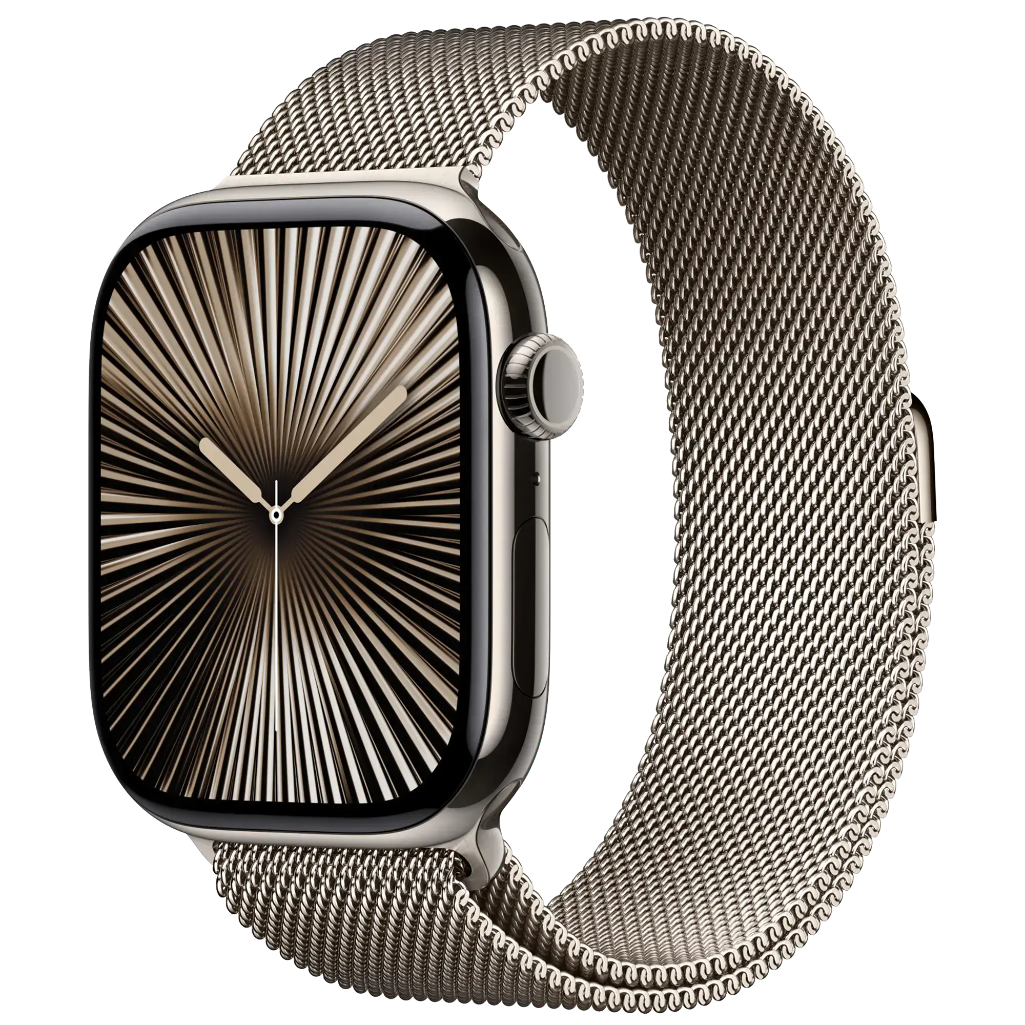 Ремінець Apple 46mm Natural Milanese Loop - M/L (MXMQ3)