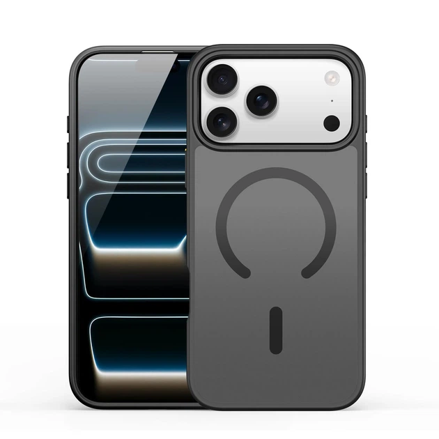 Чохол Alabay iPhone 17 Pro Max Cloud Matteа Black