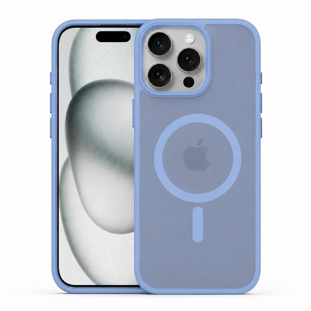 Чохол Alabay iPhone 12/12 Pro Cloud Matte Series Light Blue