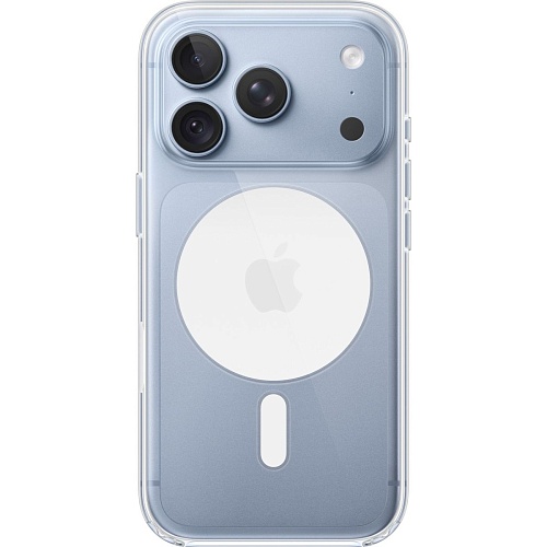 Чехол Apple Clear Case with MagSafe для iPhone 18 Pro Transparent (MKDU4)