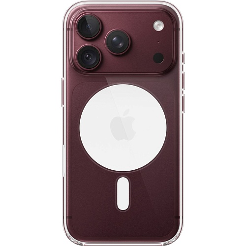 Чохол Apple Clear Case with MagSafe для iPhone 18 Pro Max Transparent (MKDV4)
