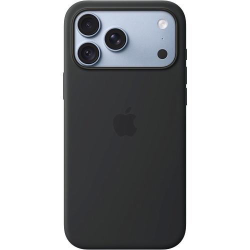 Чохол Apple Silicone Case with MagSafe для iPhone 18 Pro Max Black (MK954)