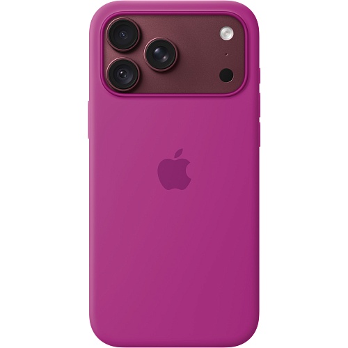 Чохол Apple Silicone Case with MagSafe для iPhone 18 Pro Max Magenta (MK904)