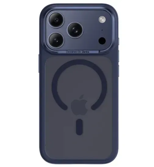 Чохол Benks MagClap Mist Protective Blue for iPhone 17 Pro