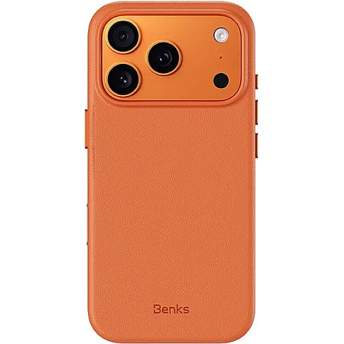 Чохол Benks для iPhone 17 Pro Magnetic VitaPro Series Orange