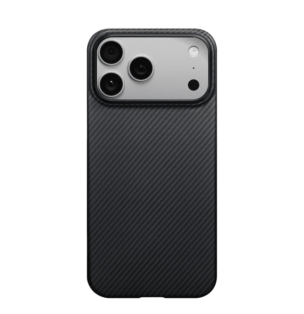 Чехол Pitaka iPhone 17 Pro Max Ultra-Slim Case Twill Black/Gray Pitaka iPhone 17 Pro Max Ultra-Slim Case Twill Black/Gray