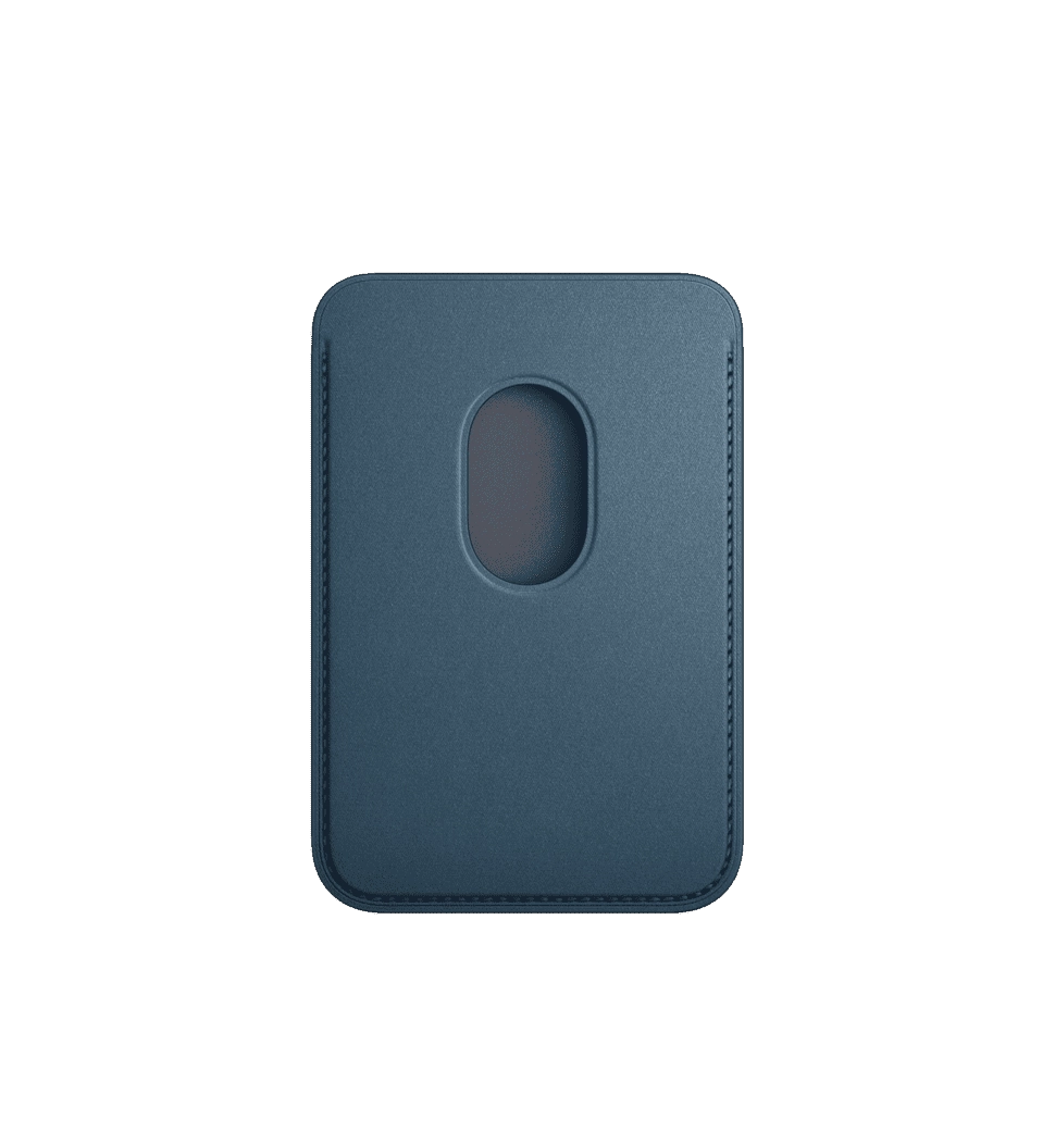 Чехол для iPhone FineWoven Wallet with MagSafe - Pacific Blue (MT263)