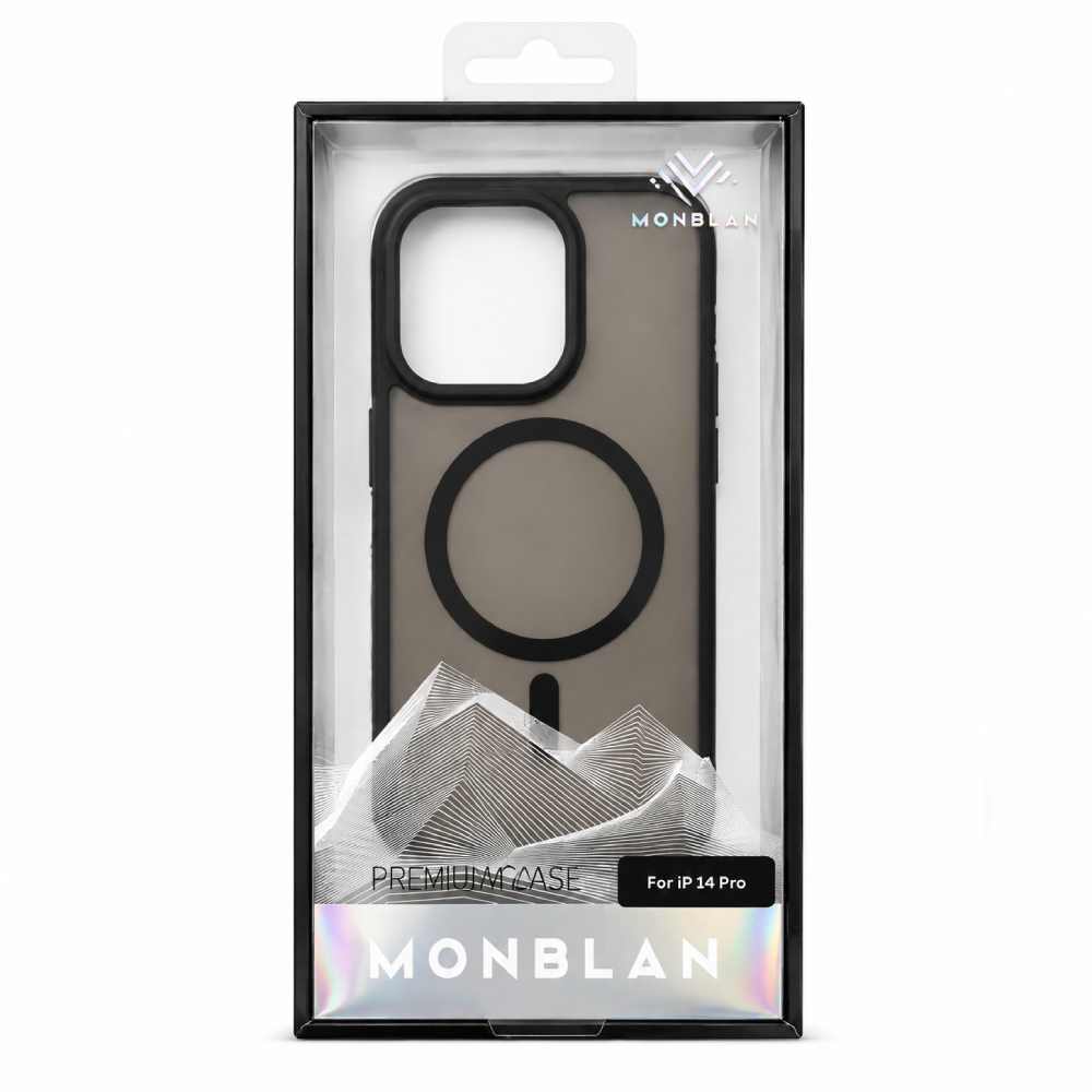 Чохол Monblan для iPhone 14 Pro Max Magnetic Matte Series Black