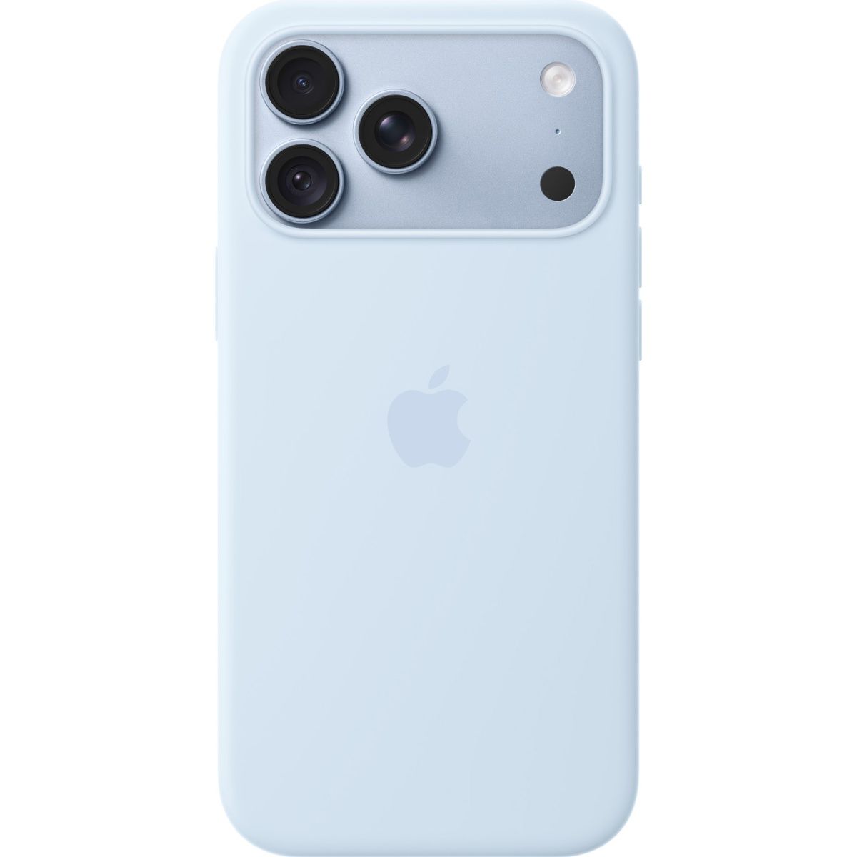 Чехол Apple Silicone Case with MagSafe для iPhone 18 Pro Max Crisp Blue (MK934)