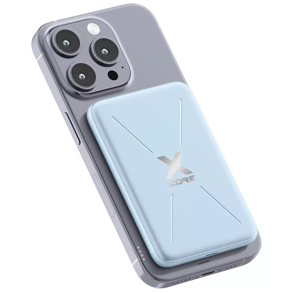Батарея мобильная Proove X-Core 20W 5000mAh Sky Blue (PNXC20010008)