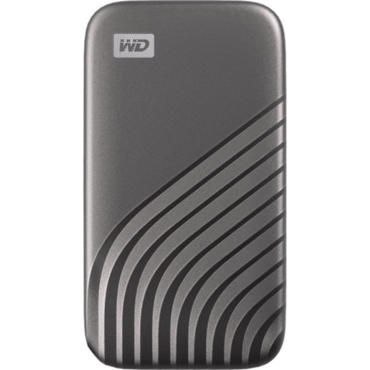 Зовнiшнiй SSD WD My Passport 2TB, Space Gray , WDBAGF0020BGY-WESN