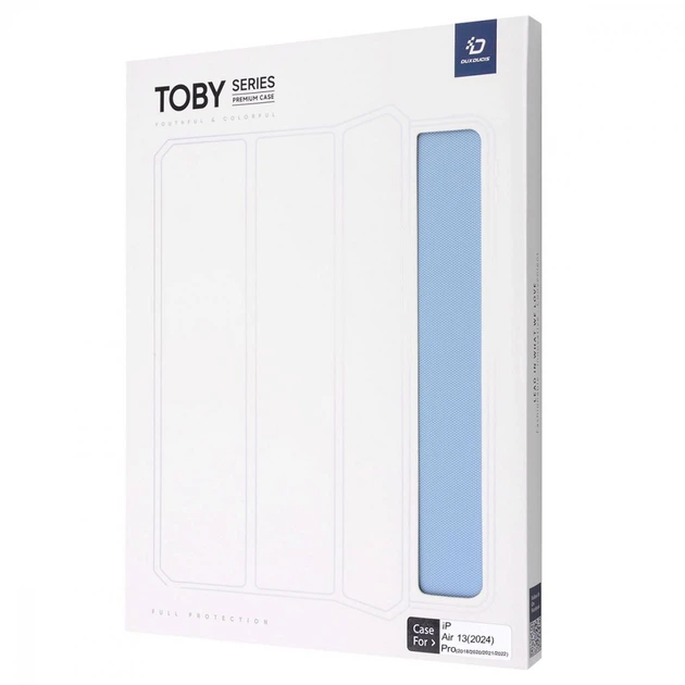 Чохол Dux Ducis Toby Series iPad Air 6 13" (2024/2025) / Pro 12.9" (With Apple Pencil Holder) blue