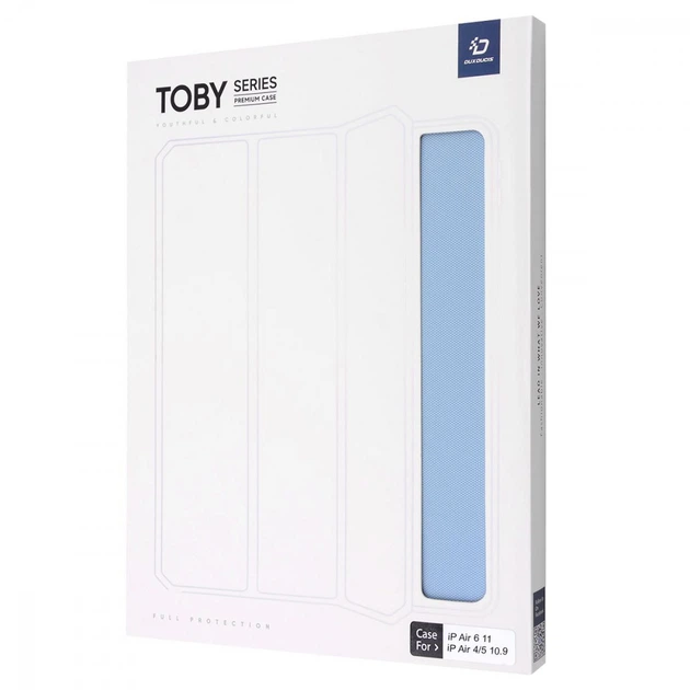 Чохол Dux Ducis Toby Series iPad Air 6 11" (2024/2025) / Air 4/5 10.9" (With Apple Pencil Holder) blue