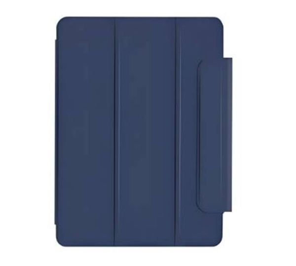Чехол Comma для iPad Pro 13" [2024] серии Rider Double Sides Magnetic with Pen Holder (Ocean Blue)