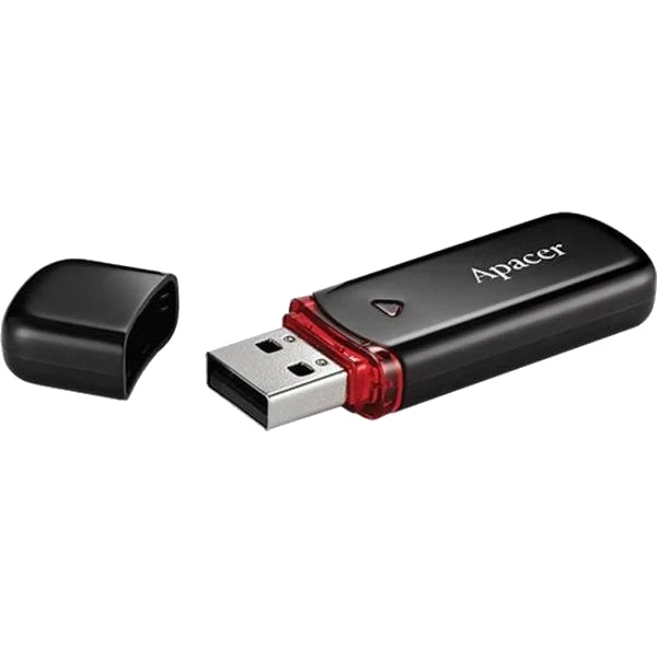 Флеш APACER AH333 64GB Black (AP64GAH333B-1)