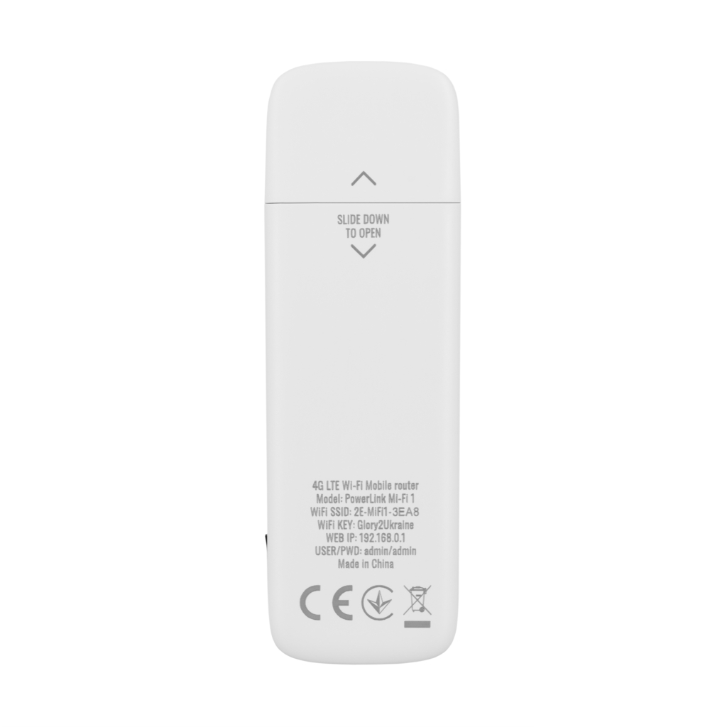 Мобільний маршрутизатор 2E PowerLink LTE, Wi-Fi6, 1xUSB