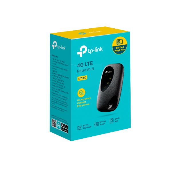 Мобільний роутер TP-LINK M7000 N150, 4G/LTE, 2000мА*год