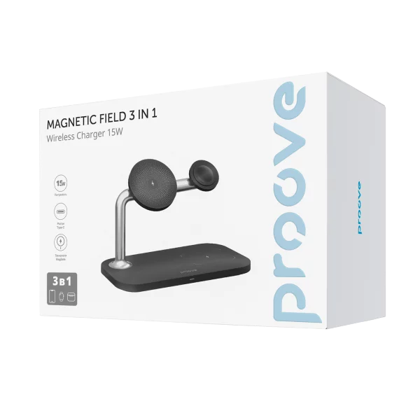 Бездротовий ЗП Proove Magnetic Field 3 in 1