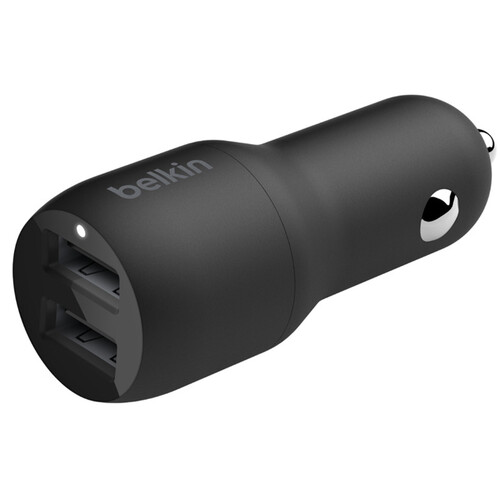 АЗП Belkin 24Вт 2хUSB-A (CCB001BTBK)