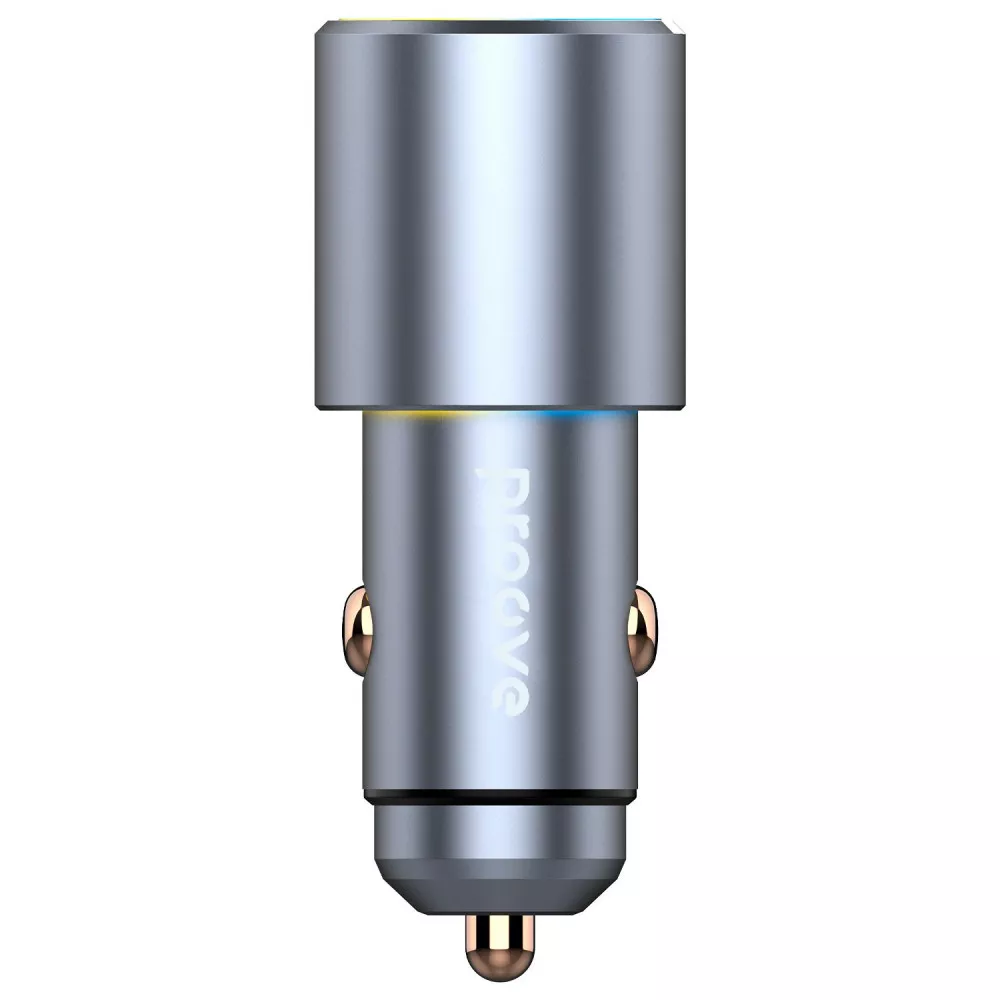 АЗП Proove Double Energy 50W Type-C Metal Gray (ACDE50022206)