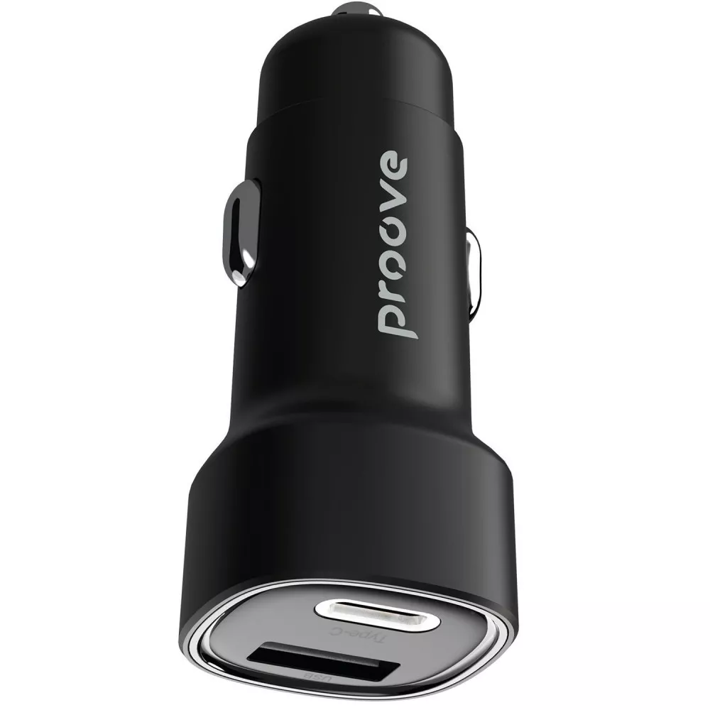 АЗП Proove Flash 48W (Type-C + USB) Black (CCFL48111201)