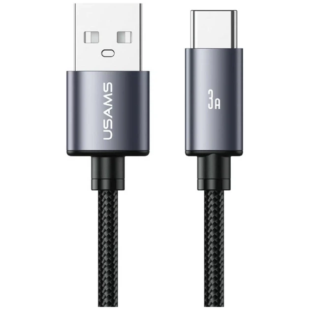 Кабель USB Usams SJ767 U91 Type-C 3A Fast Charging & Data Cable