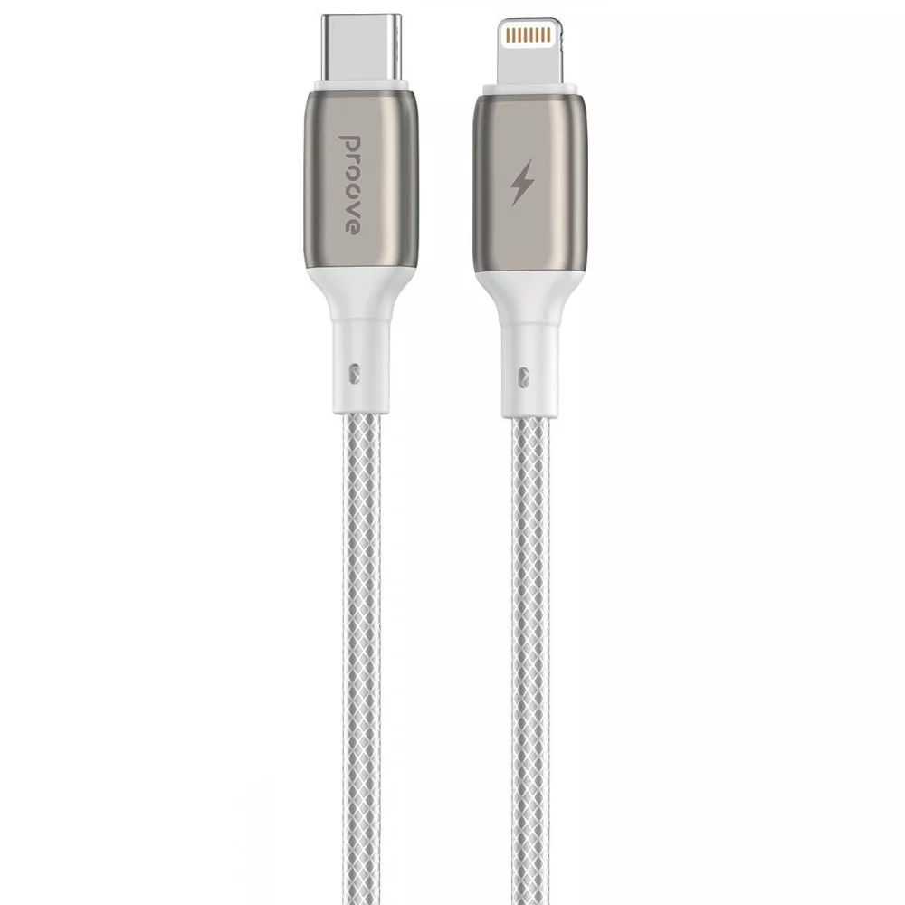 Кабель Proove Dense Metal Type-C to Lightning 27W (2m), Black, CCDM27002121
