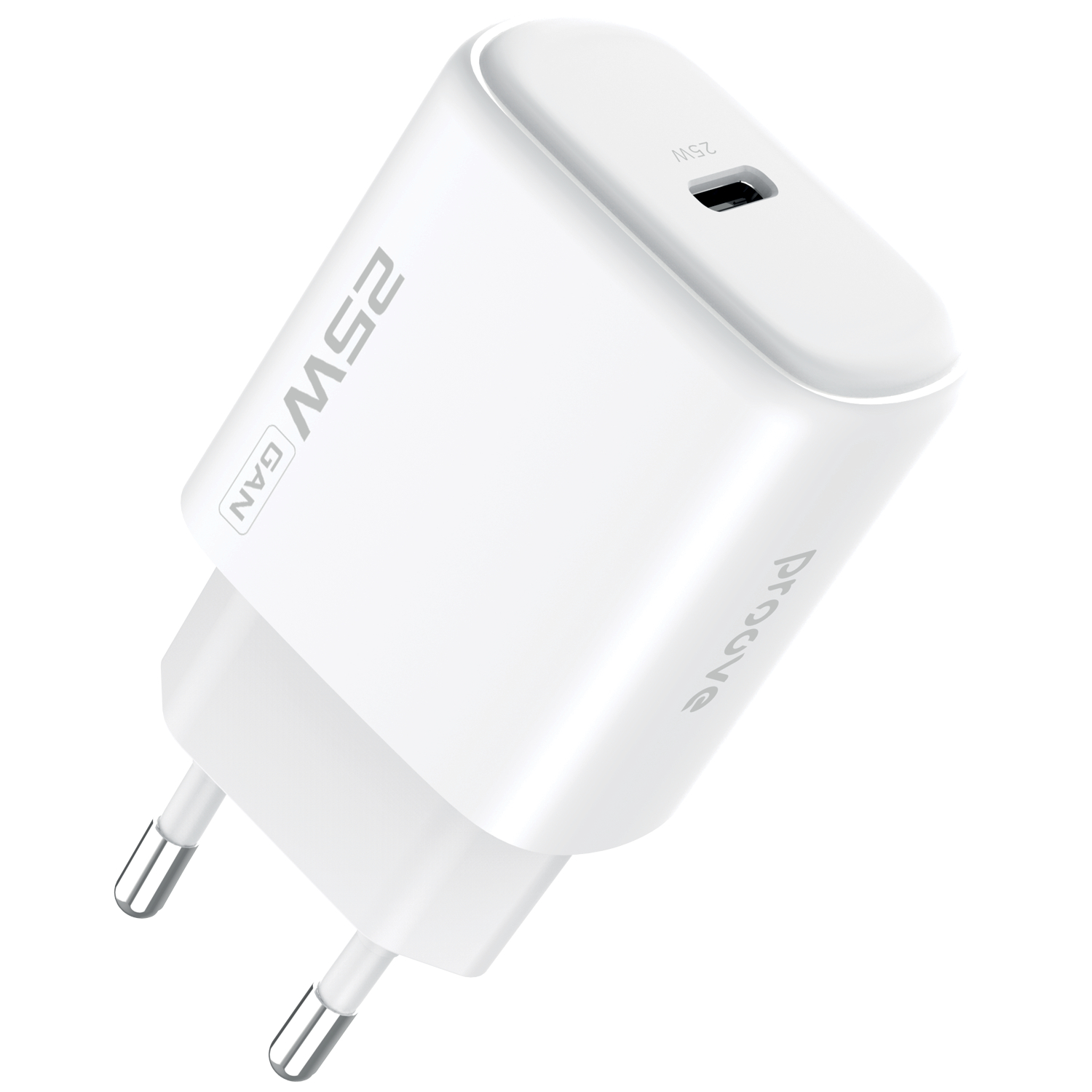 Сетевое зарядное устройство Proove Silicone Power 2 25 Вт Type-C White (WCSP25010002)