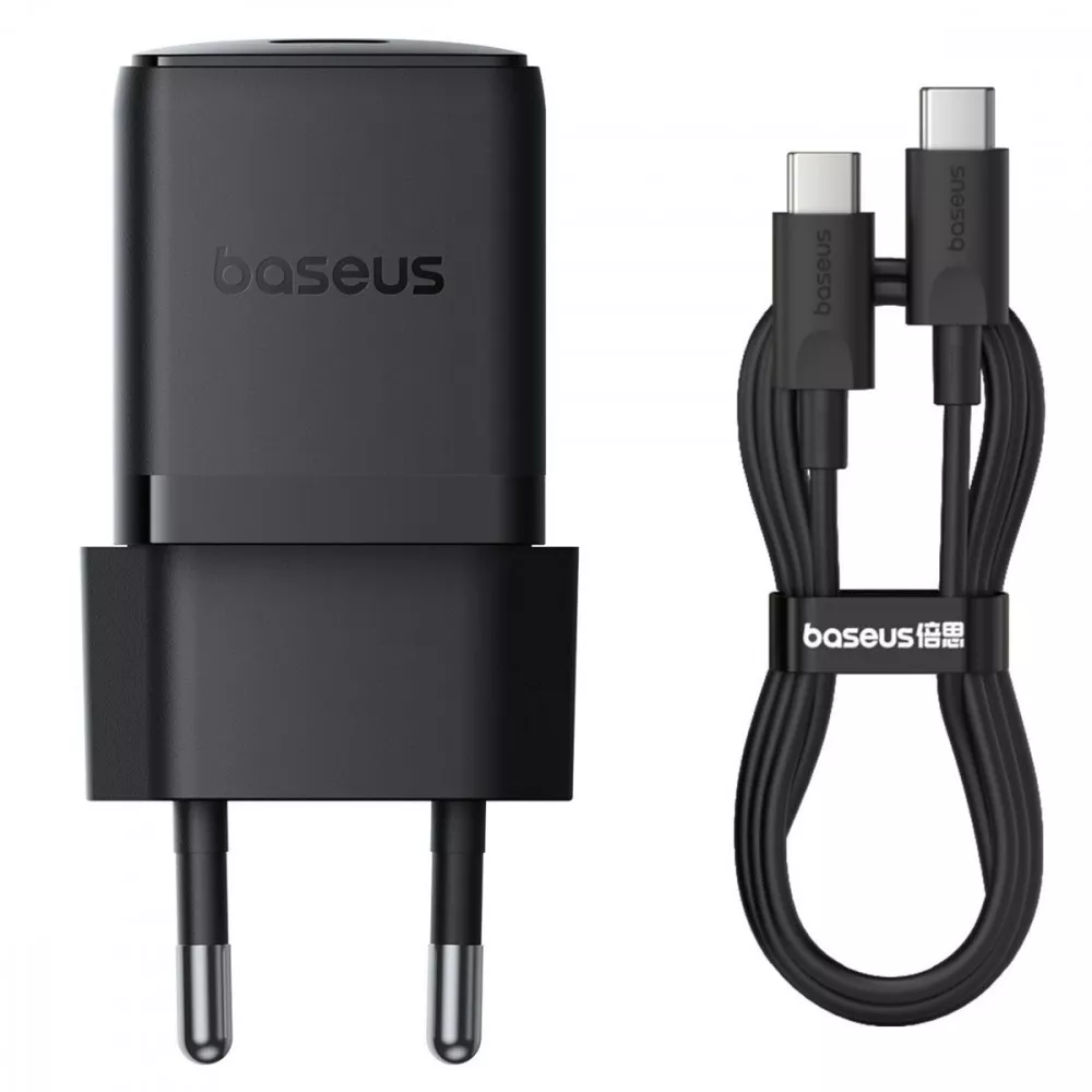 МЗП Baseus Palm Fast Charger 30W 30W + Кабель Type-C to Type-C 60W