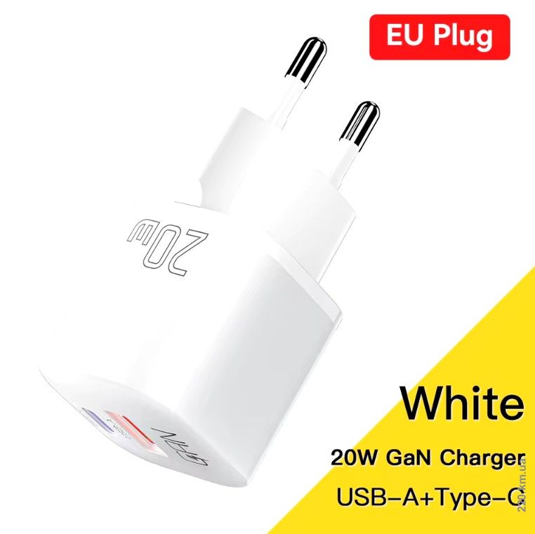 Зарядное устройство для Essager ECT20W-GMB02-Z Gemi 20W Travel Charger A+C Wall Charger