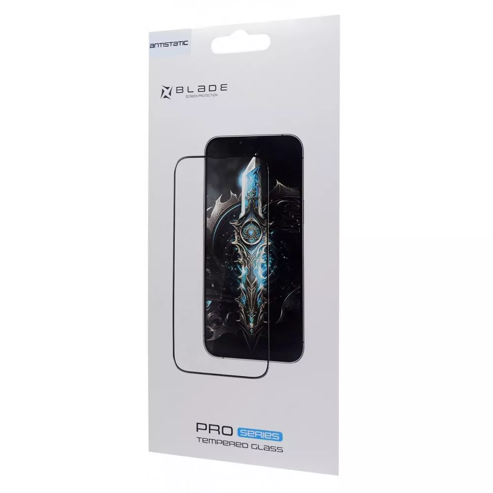 Защитное стекло Blade Pro Antistatic Full Glue для iPhone 16 Pro Max